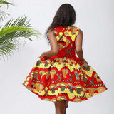 robe courte africaine