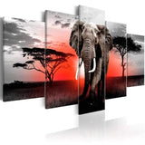 Tableau Elephant Grand Format