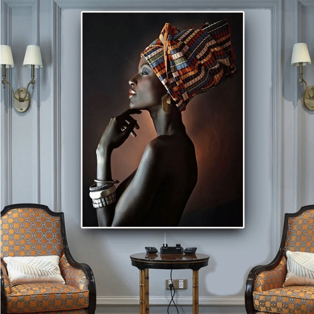 Tableau Femme Africaine