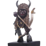 statuette africaine guerrier