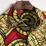 chemise motif africain