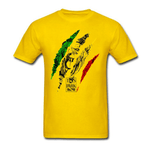 t-shirt griffe de Lion jaune