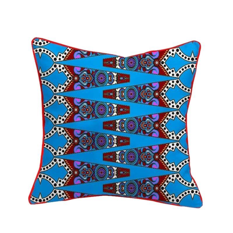 coussin wax bleu