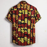 chemise motif vintage africaine