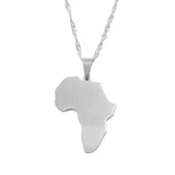Collier Afrique argent