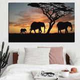 tableau elephant