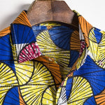 col chemise africaine homme