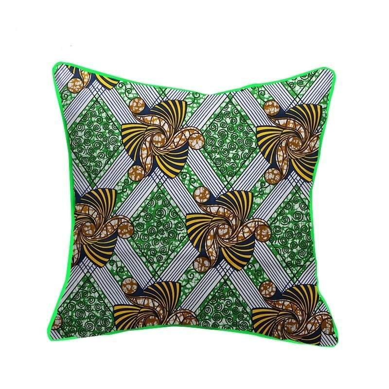 coussin motif africain