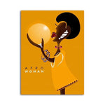 tableau femme afro