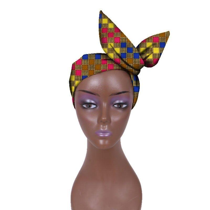 bandeau tissu africain