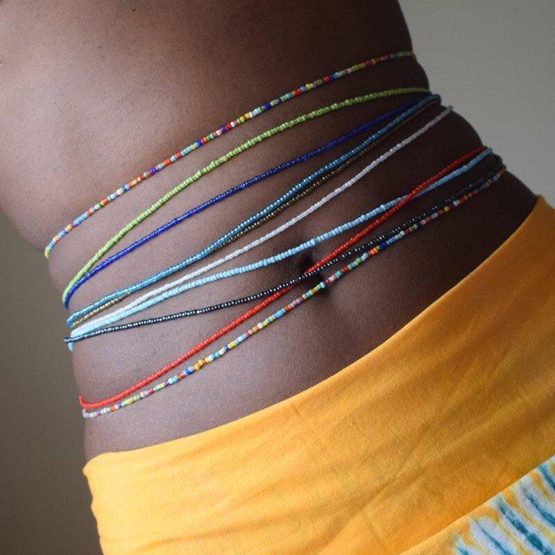 collier africain autour de la taille