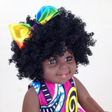 poupée cheveux afro